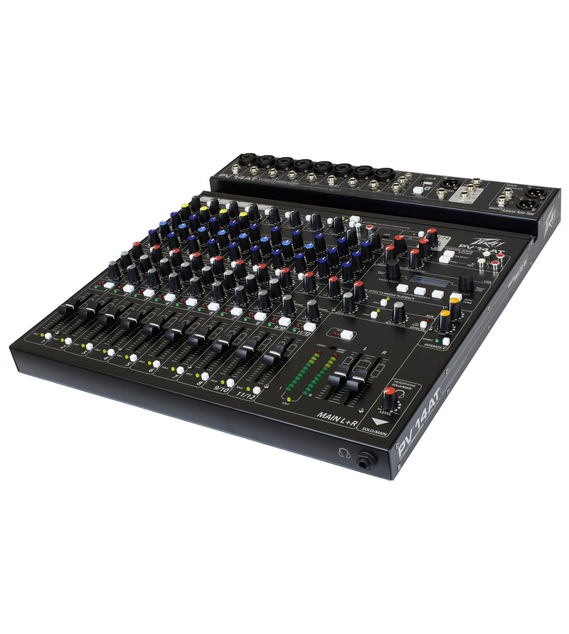 PEAVEY PV14AT 14-CHANNEL COMPACT MIXER WITH BLUETOOTH AND ANTARES® AUTO-TUNE