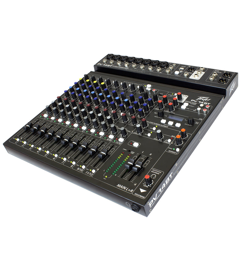 PEAVEY PV14BT 14-CHANNEL COMPACT MIXER WITH BLUETOOTH