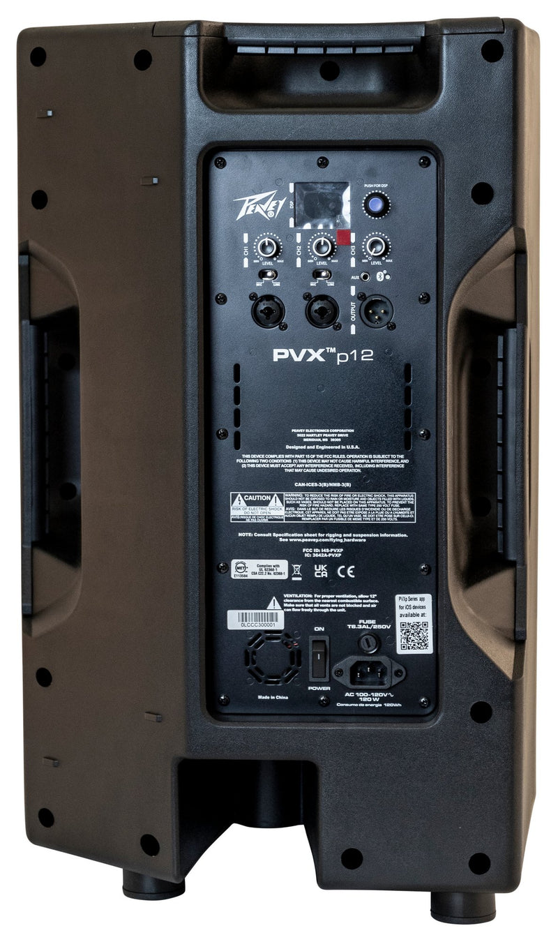 PEAVEY PVXP-12BT ACTIVE 12" POWERED LOUDSPEAKER WITH BLUETOOTH