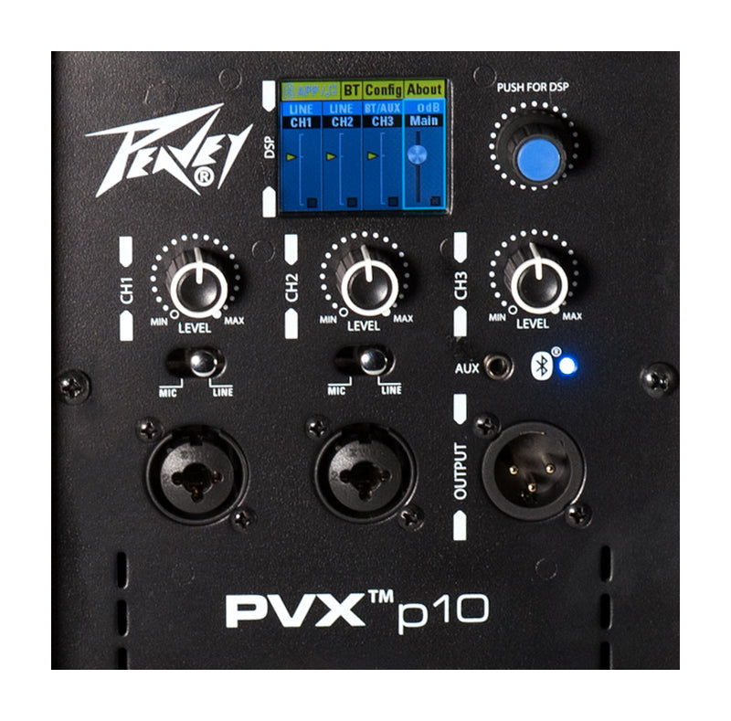 PEAVEY PVXP-10BT ACTIVE 10" POWERED LOUDSPEAKER WITH BLUETOOTH