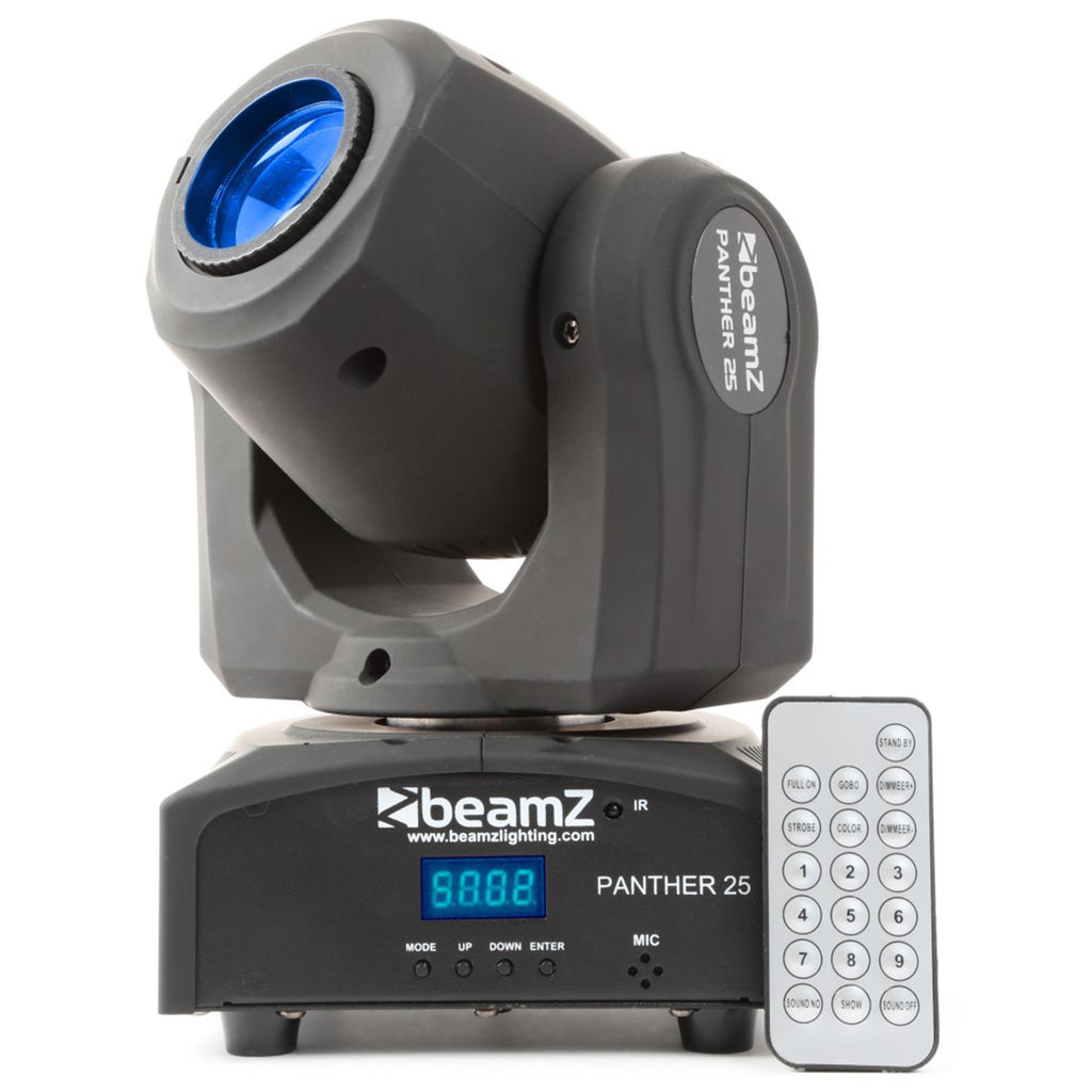 BEAMZ PANTHER 25 LED MOVING HEAD SPOTLIGHT