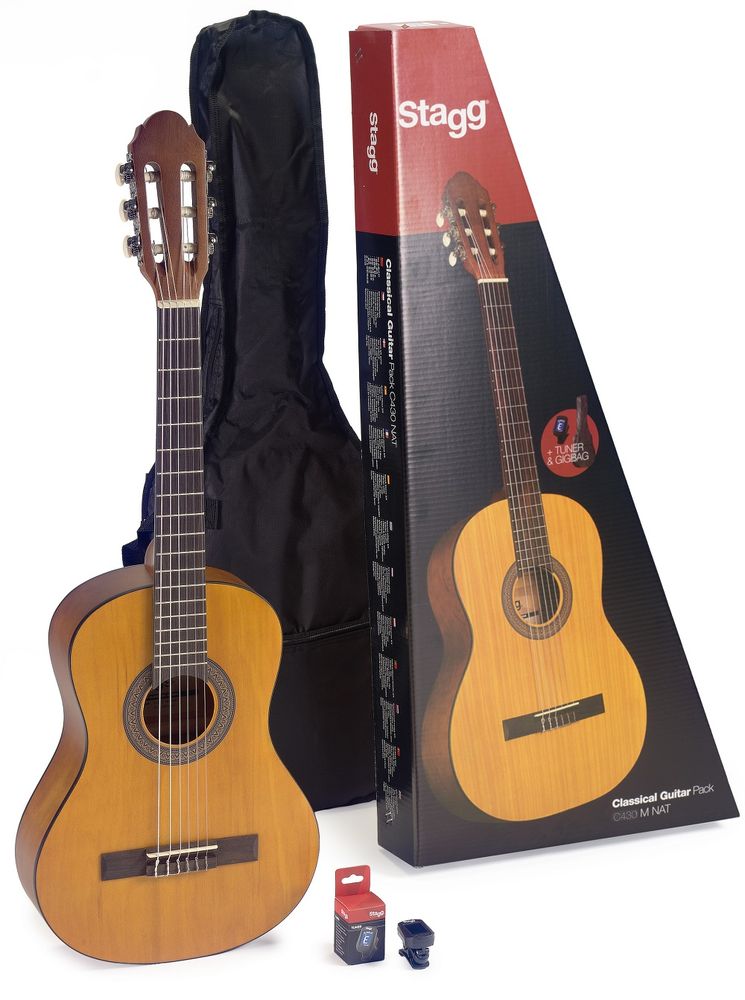 STAGG C430 CLASSICAL GUITAR PACK