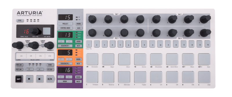 ARTURIA BEATSTEP PRO ULTIMATE POWERHOUSE CONTROLLER AND SEQUENCER