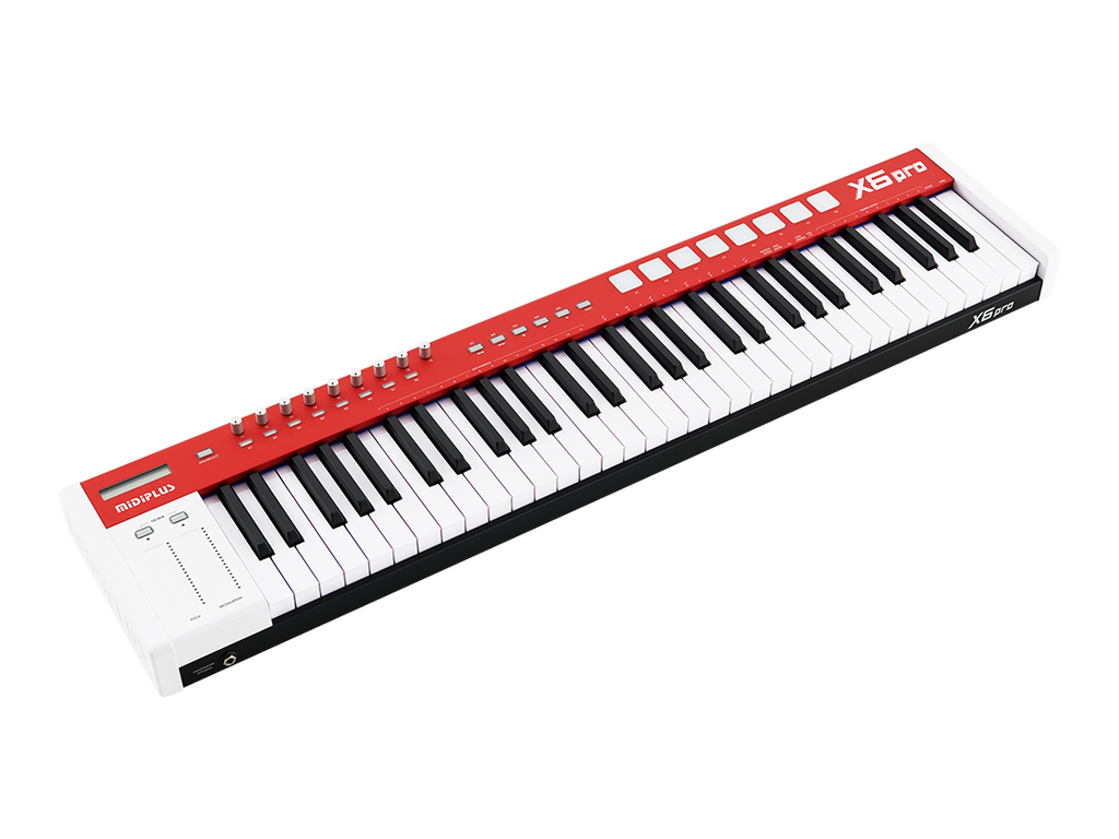 MIDIPLUS X6 PRO 61-KEY MIDI KEYBOARD CONTROLLER