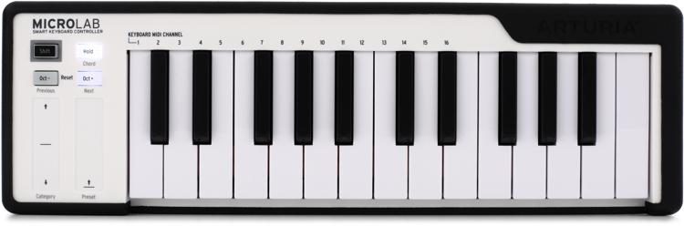 ARTURIA MICROLAB PORTABLE CONTROLLER KEYBOARD