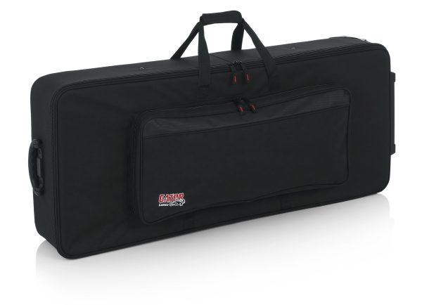 Gator GK 61-Key Lightweight Soft Keyboard Case With Wheels