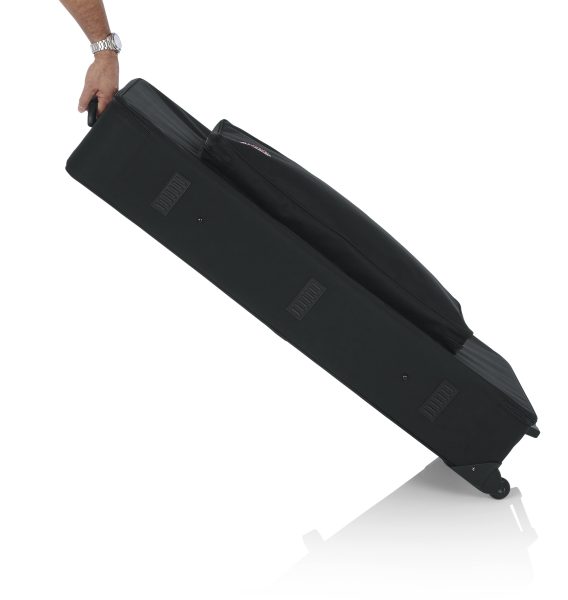 Gator GK 61-Key Lightweight Soft Keyboard Case With Wheels