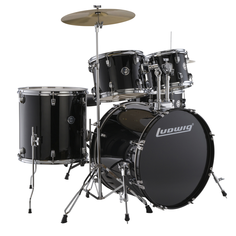 Ludwig Accent Fuse 5-Piece Sparkle Drum Kit