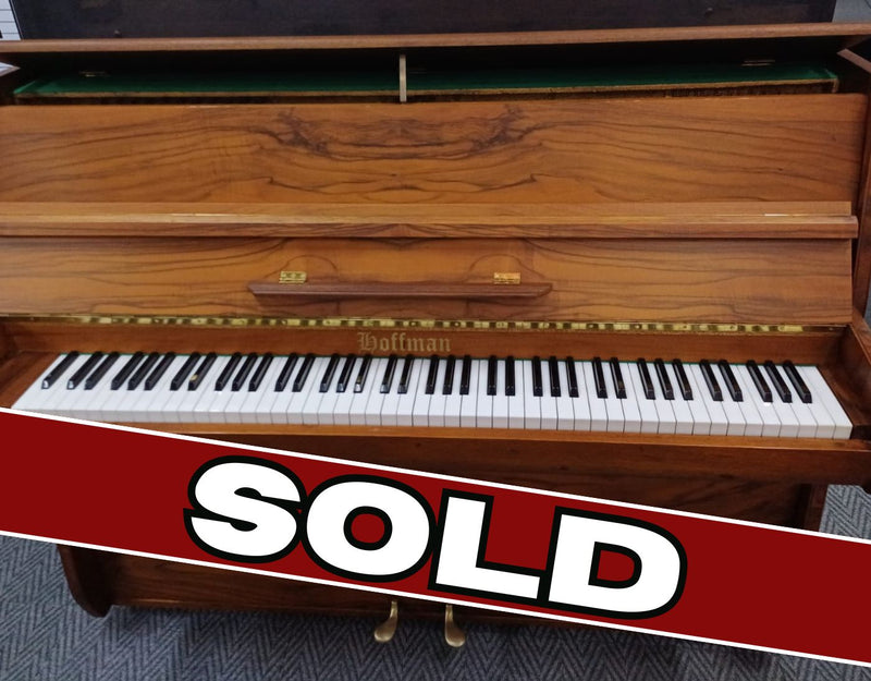 HOFFMAN UPRIGHT PIANO (REFURBISHED) - SECOND HAND