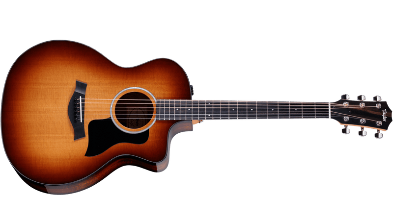 TAYLOR 214CE-K GRAND AUDITORIUM ACOUSTIC ELECTRIC GUITAR - KOA SUNBURST