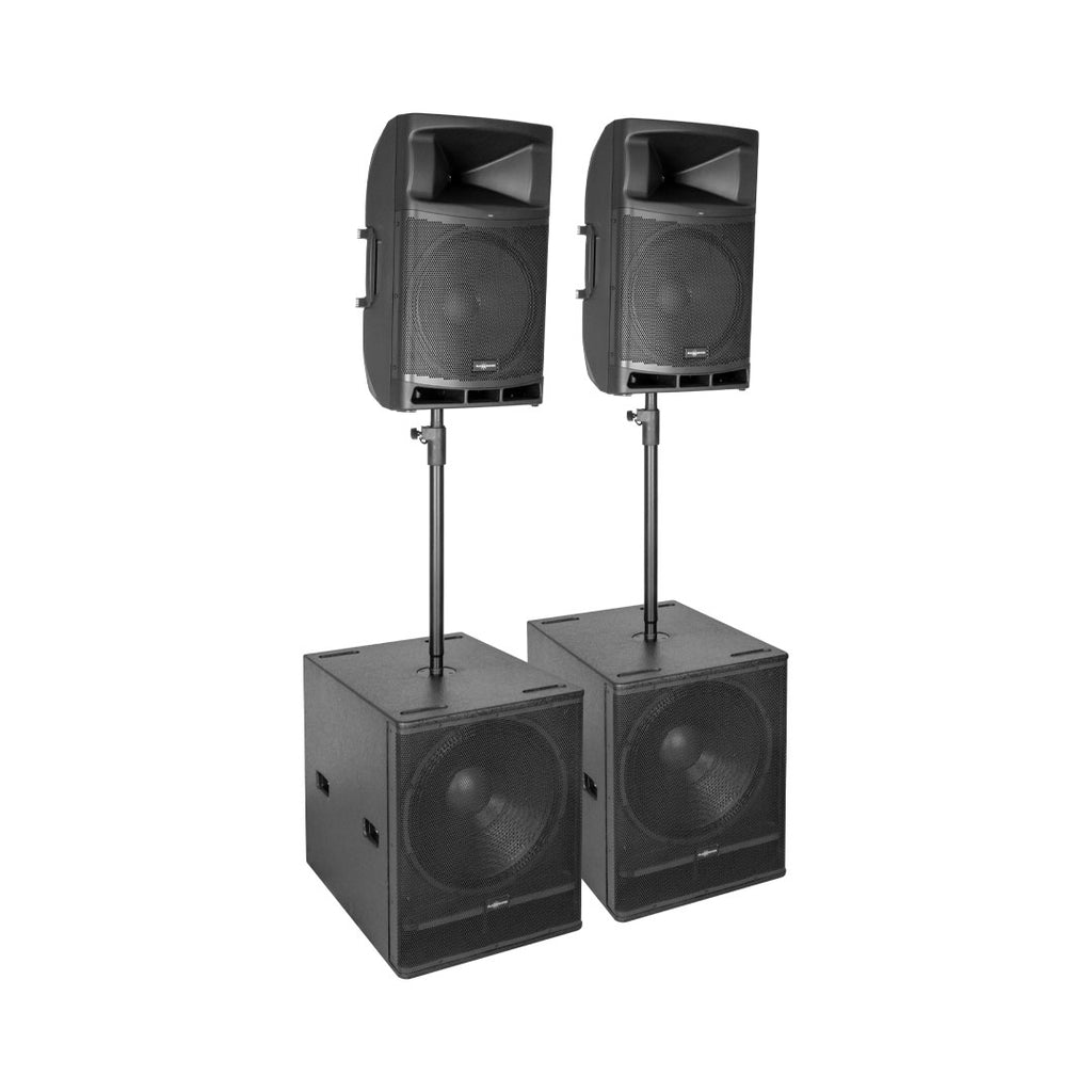 AUDIOCENTER MA PACK 2 ACTIVE SPEAKER COMBO