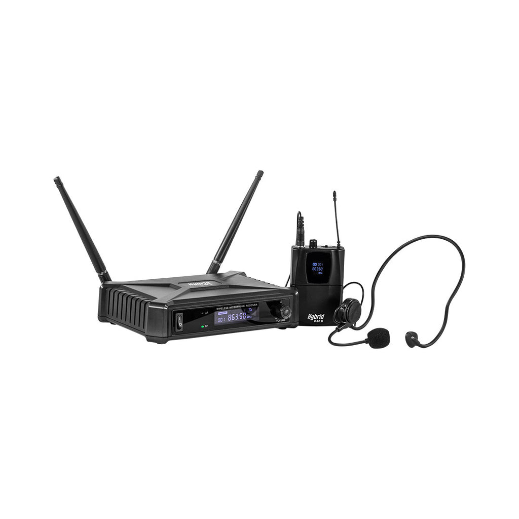 HYBRID U-SF B HEADSET WIRELESS MICROPHONE SYSTEM