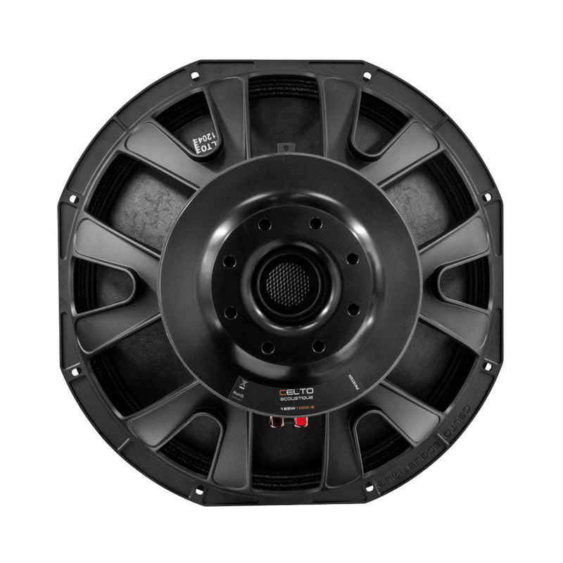 CELTO ACOUSTIQUE 18SW1000-8  1000W  18" WOOFER