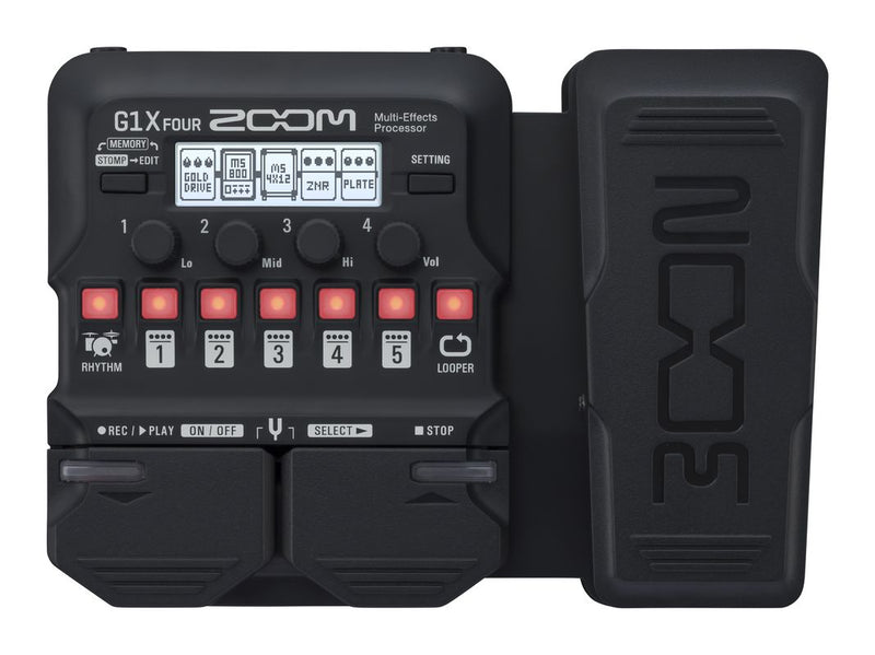 Zoom G1 Four / G1X Four Guitar Multi-Effects Pedal