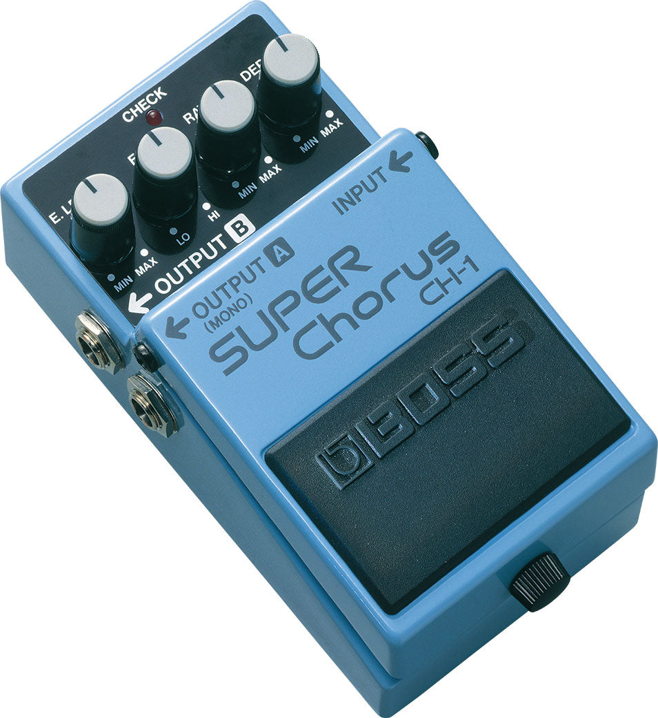 BOSS CH-1 SUPER CHORUS EFFECTS PEDAL