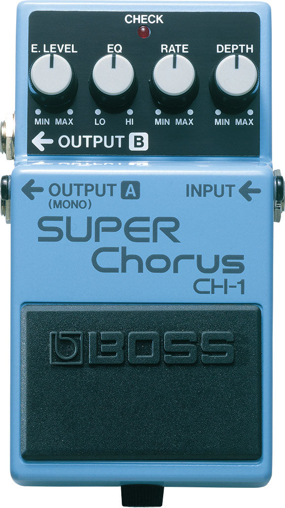 BOSS CH-1 SUPER CHORUS EFFECTS PEDAL