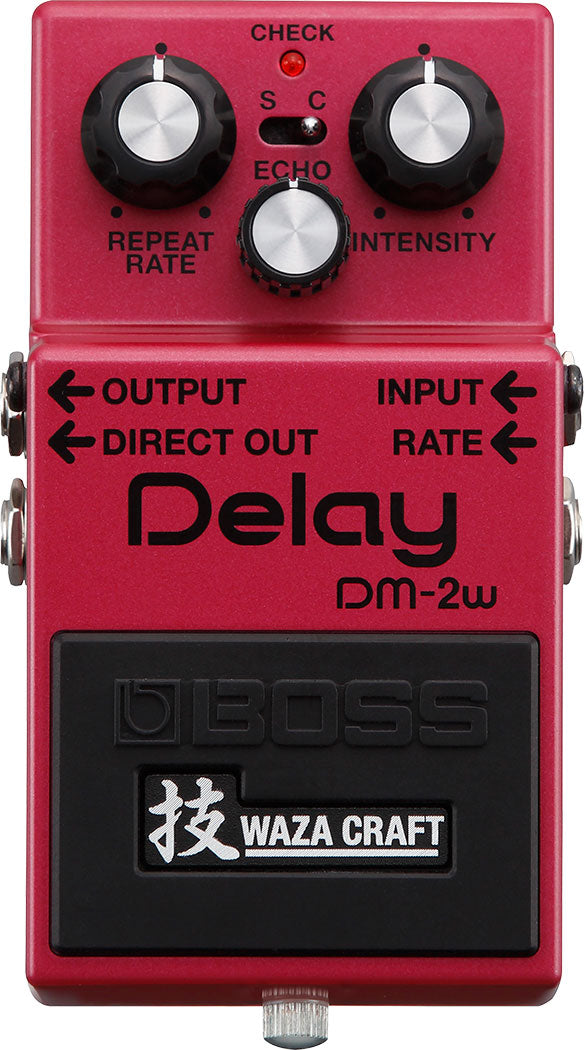 BOSS DM-2W WAZA CRAFT DIGITAL DELAY EFFECTS PEDAL