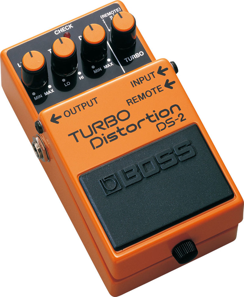 BOSS DS-2 TURBO DISTORTION EFFECTS PEDAL