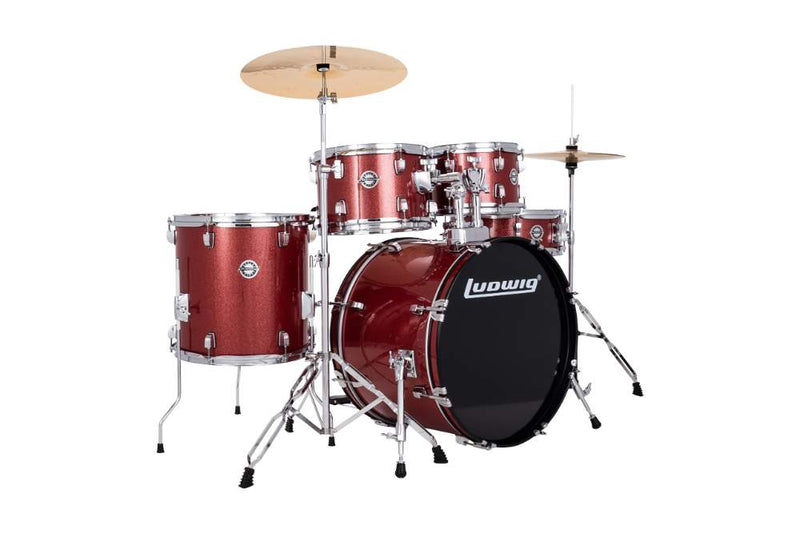 LUDWIG ACCENT FUSE 5PC SPARKLE DRUM KIT