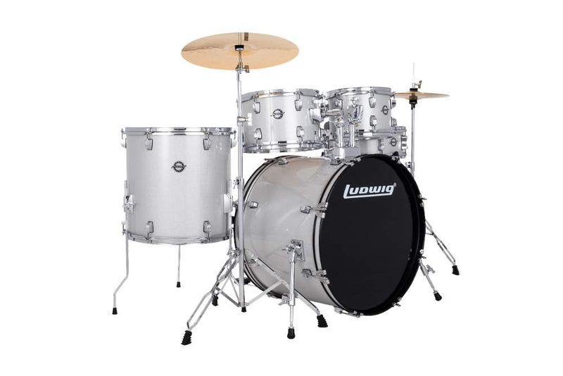 LUDWIG ACCENT FUSE 5PC SPARKLE DRUM KIT