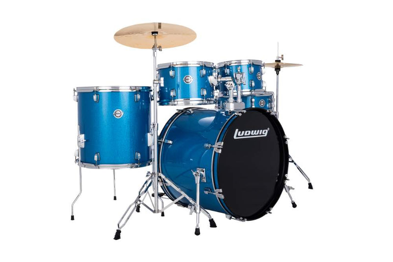 LUDWIG ACCENT FUSE 5PC SPARKLE DRUM KIT