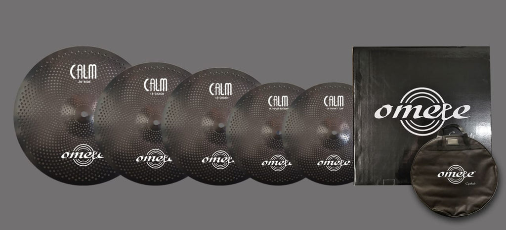 Omete Calm Series Low Volume Cymbal Set