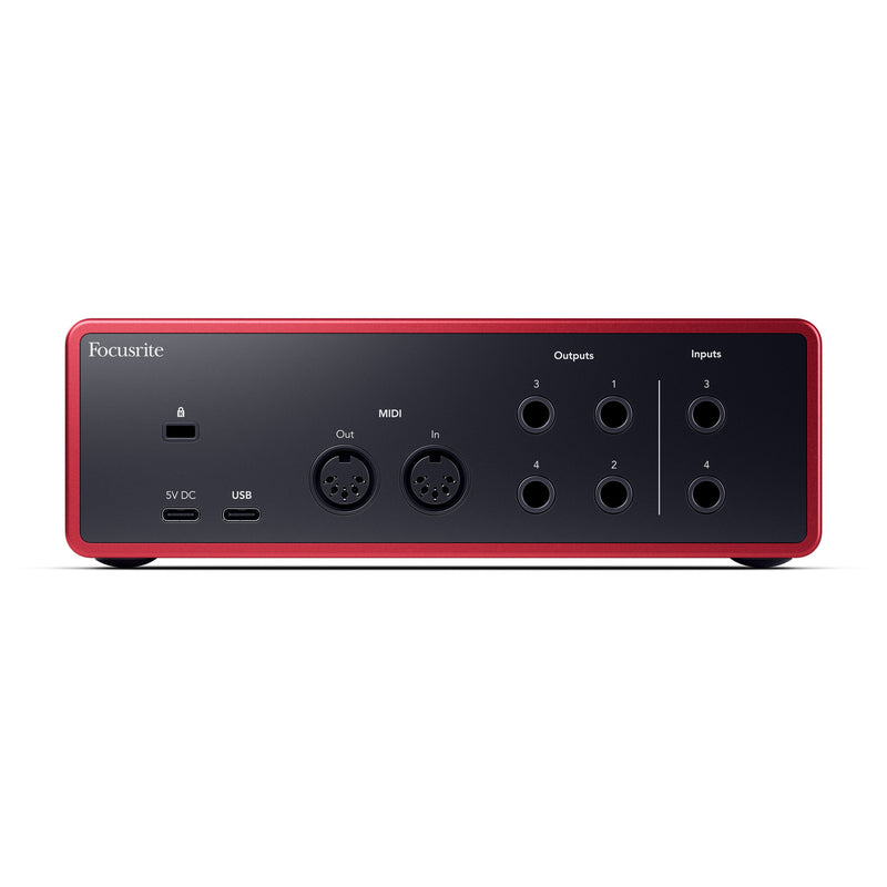 FOCUSRITE SCARLETT 4i4 4TH GENERATION USB AUDIO INTERFACE