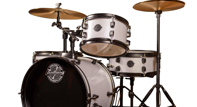 Ludwig Questlove Pocket 4-piece Acoustic Junior Drum Set