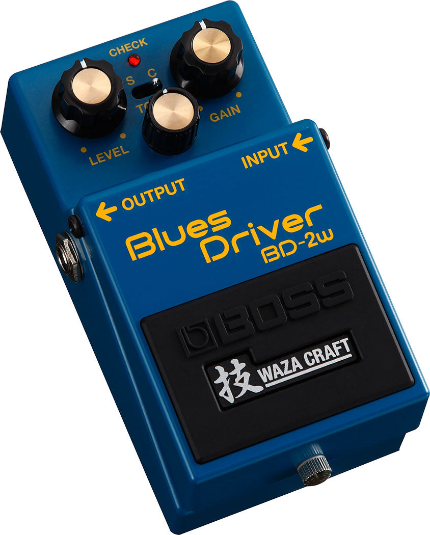 BOSS BD-2W BLUES DRIVER WAZA CRAFT EFFECTS PEDAL