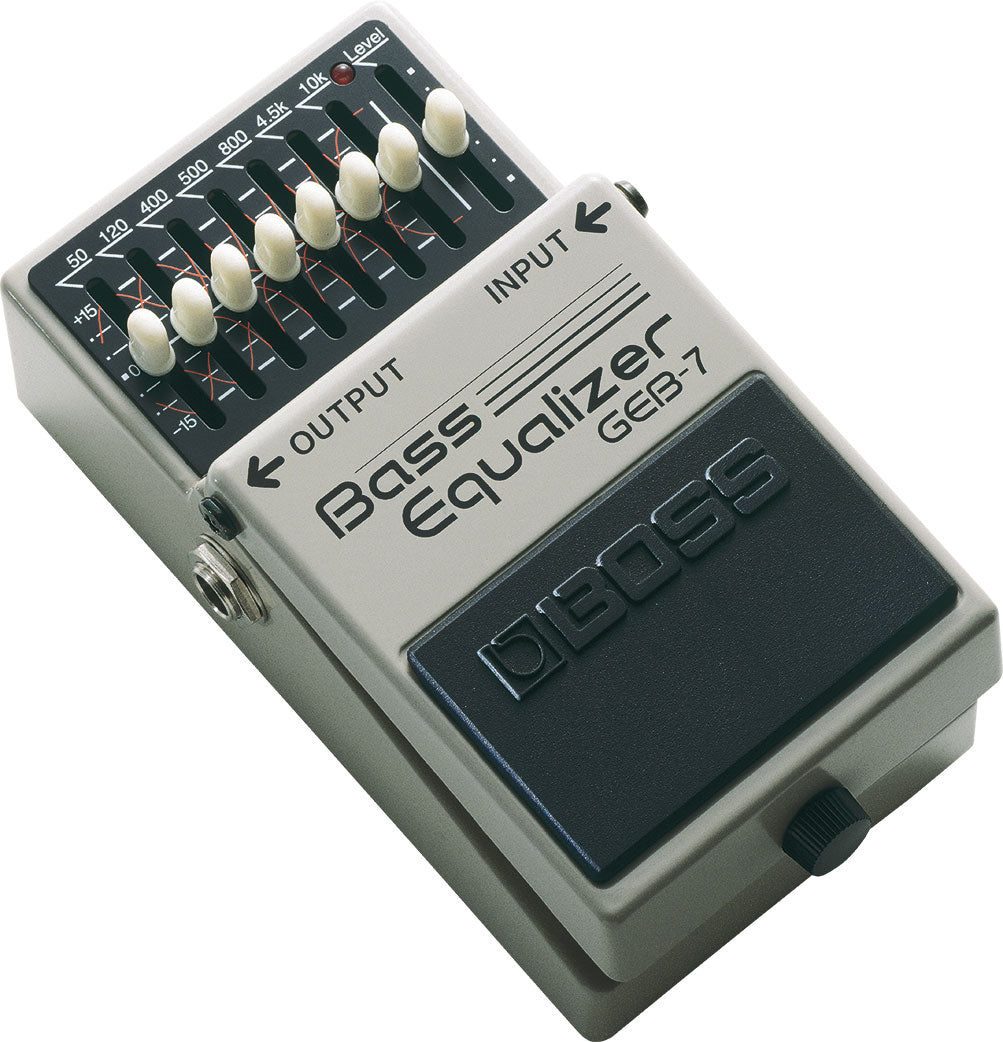 BOSS GEB-7 BASS EQUALISER 7-BAND EFFECTS PEDAL