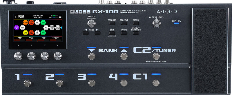 BOSS GX-100 TOUCHSCREEN GUITAR EFFECTS PROCESSOR